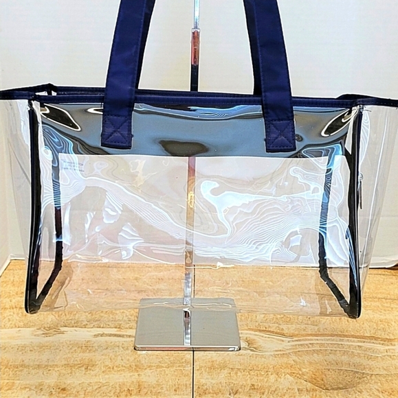 MODELLO Large 12-Piece Pink Floral Travel Cosmetic Tote Bag - NWOT - Picture 9 of 13